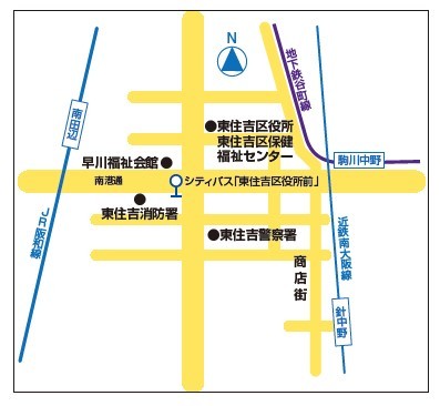 区役所案内マップ